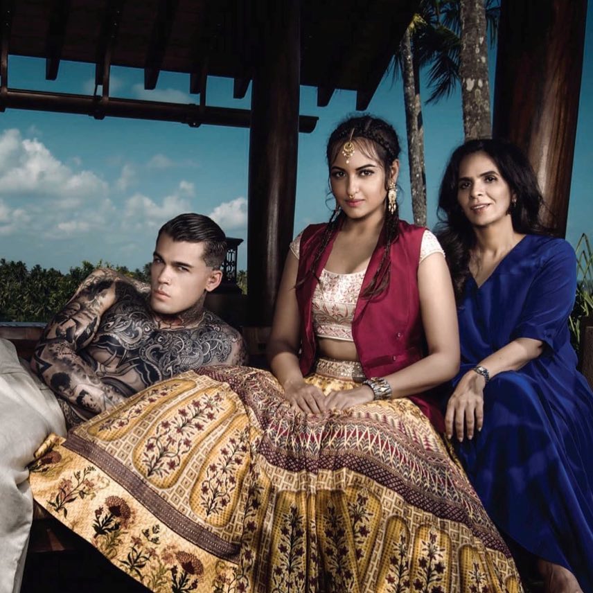 Sonakshi Sinha In Anita Dongre