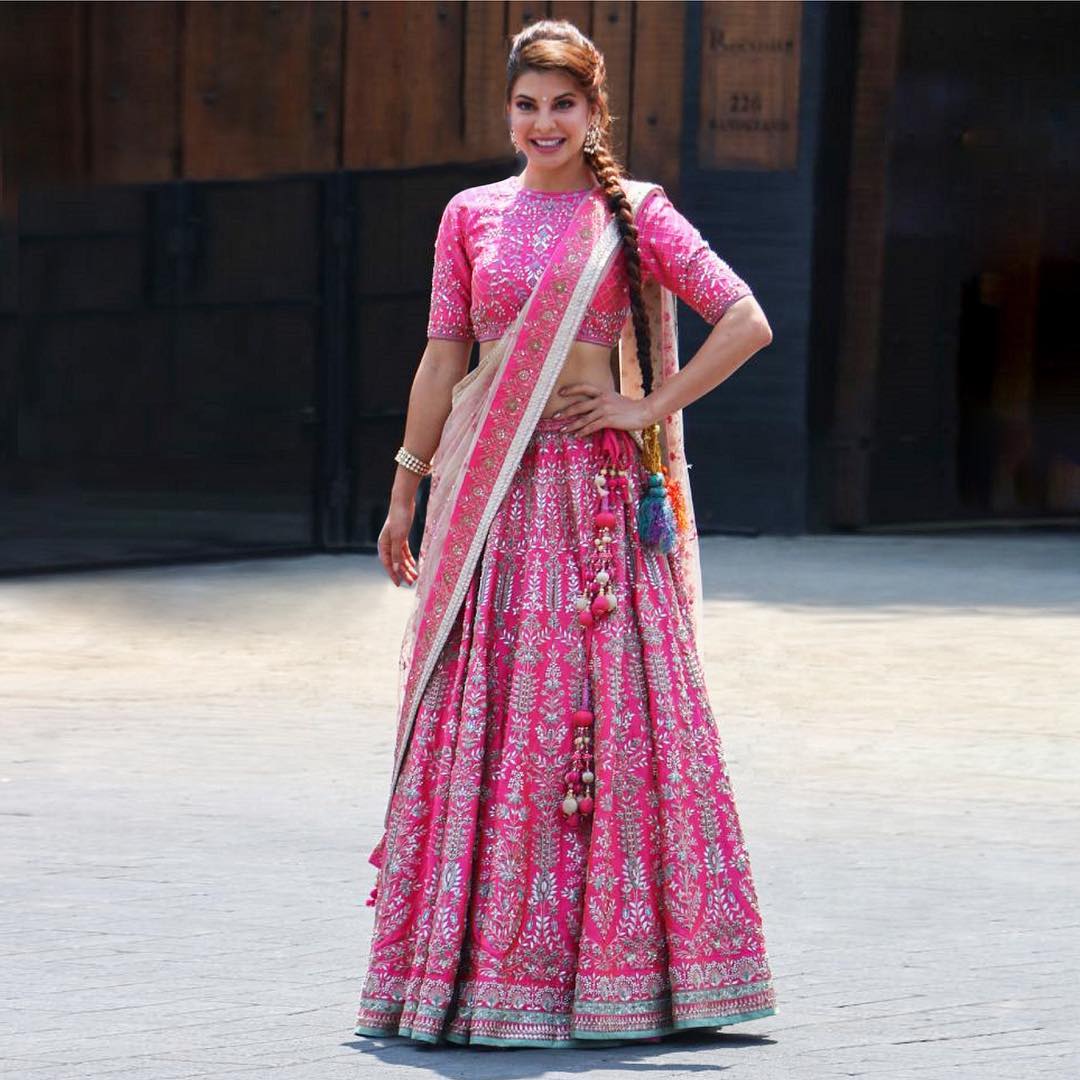 Jacqueline Fernandez In Anita Dongre