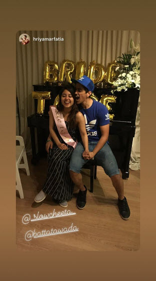 Shweta Tripathi and Chaitnya Sharma