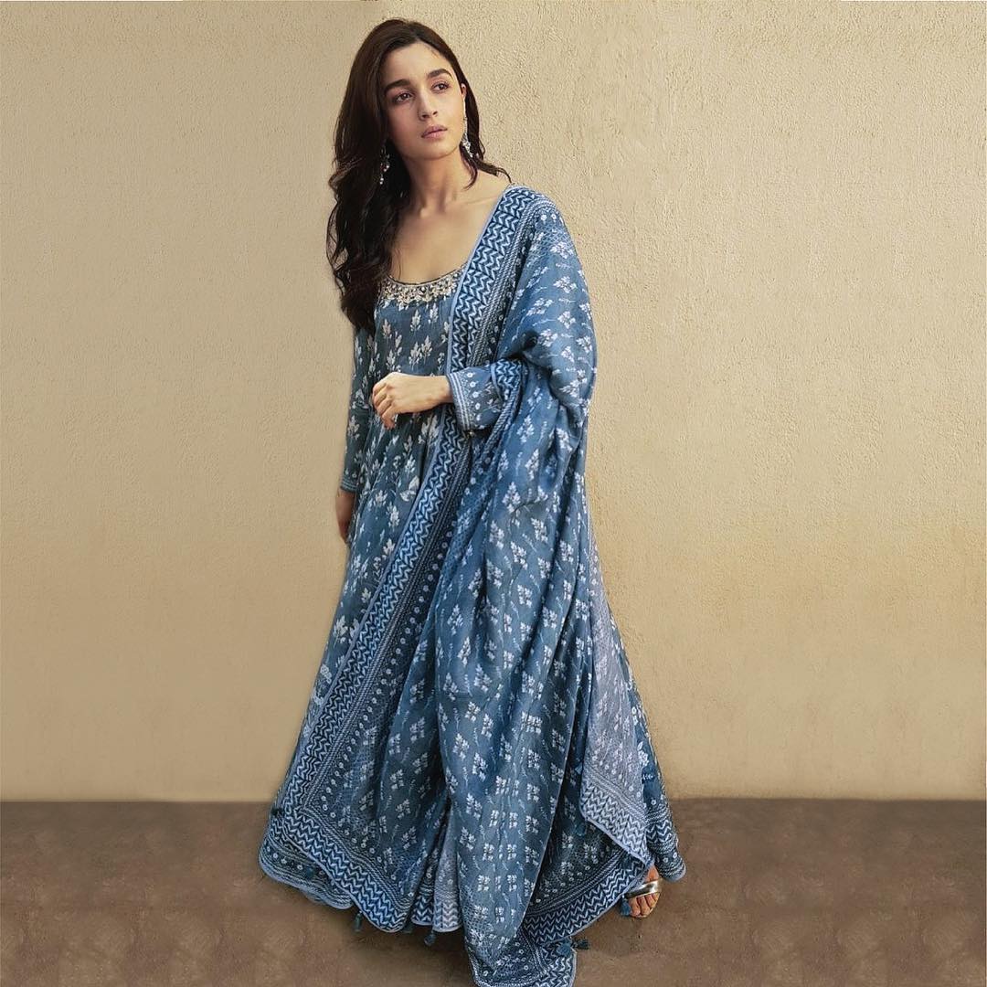 Alia Bhatt In Anita Dongre