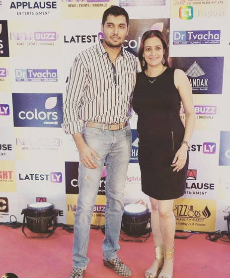 Jaswir Kaur with husband