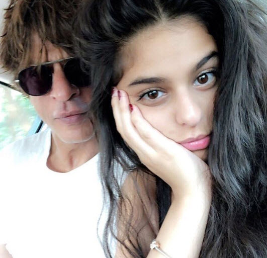 Shah Rukh and Suhana