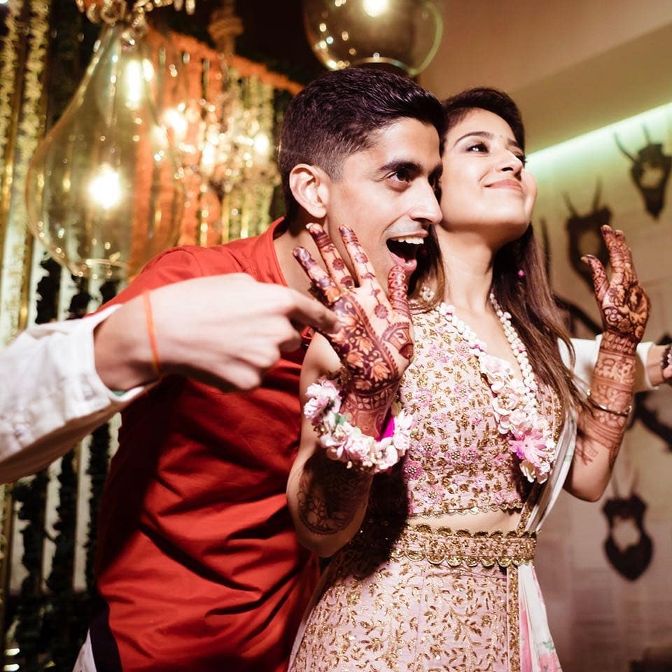 Shweta Tripathi and Chaitnya Sharma