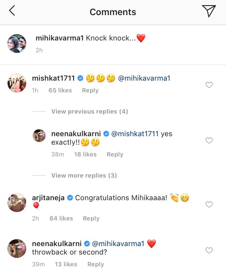 Mihika Varma and Anand