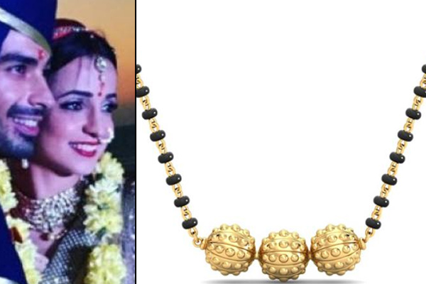 Sanaya Irani Mangalsutra