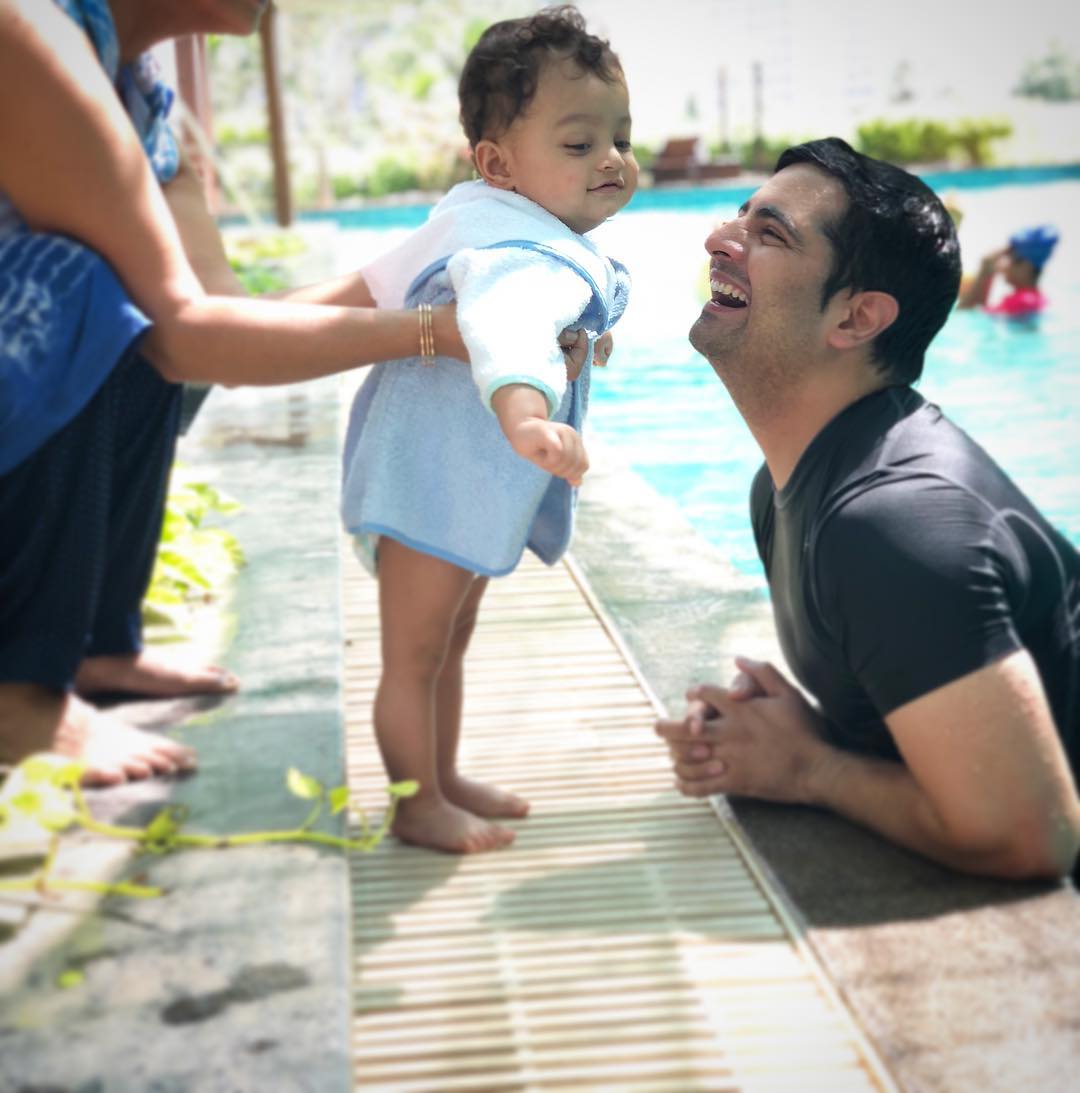 Karan Mehra and Kavish Mehra