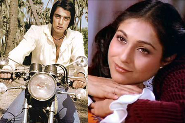 Sanjay Dutt and Tina Munim