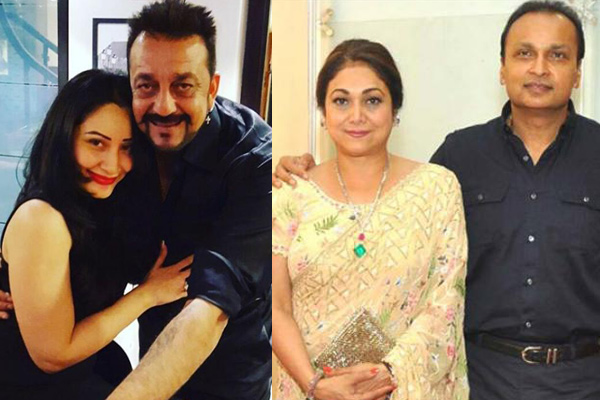 Sanjay Dutt and Tina Munim