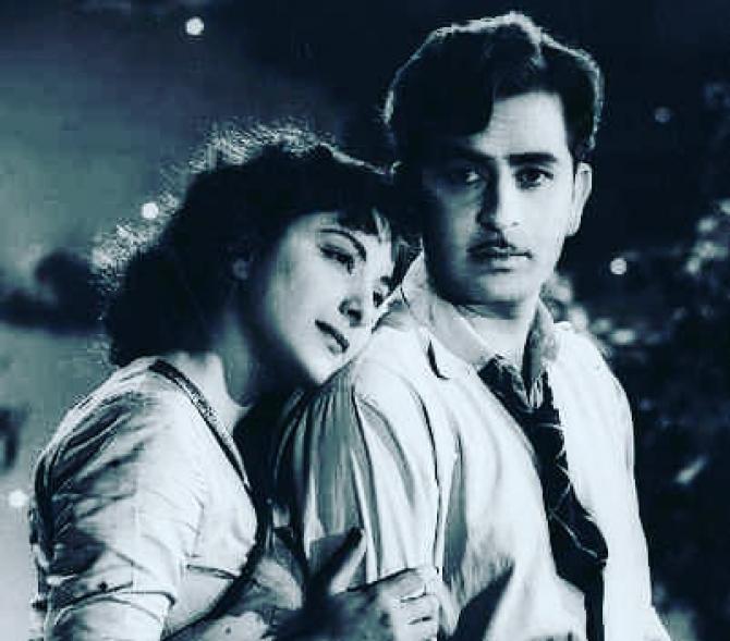 Raj Kapoor and Nargis