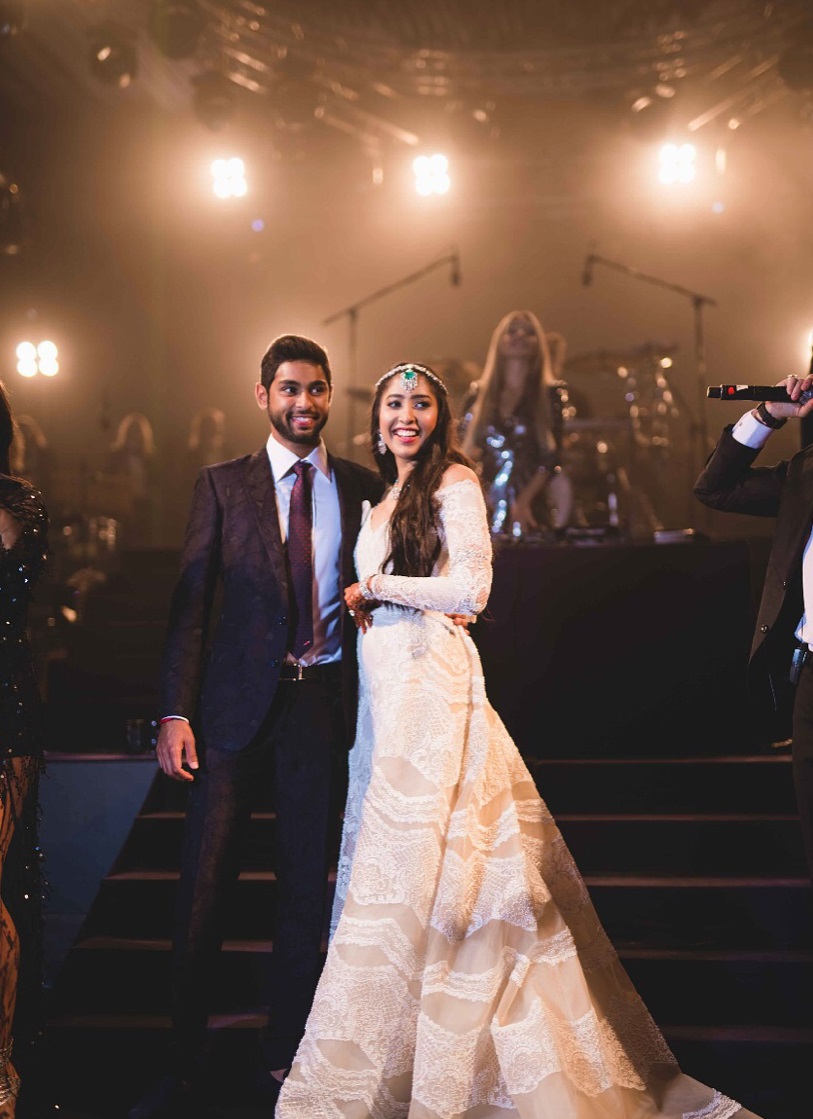 Shriya Bhupal And Anindith Reddy sangeet ceremony