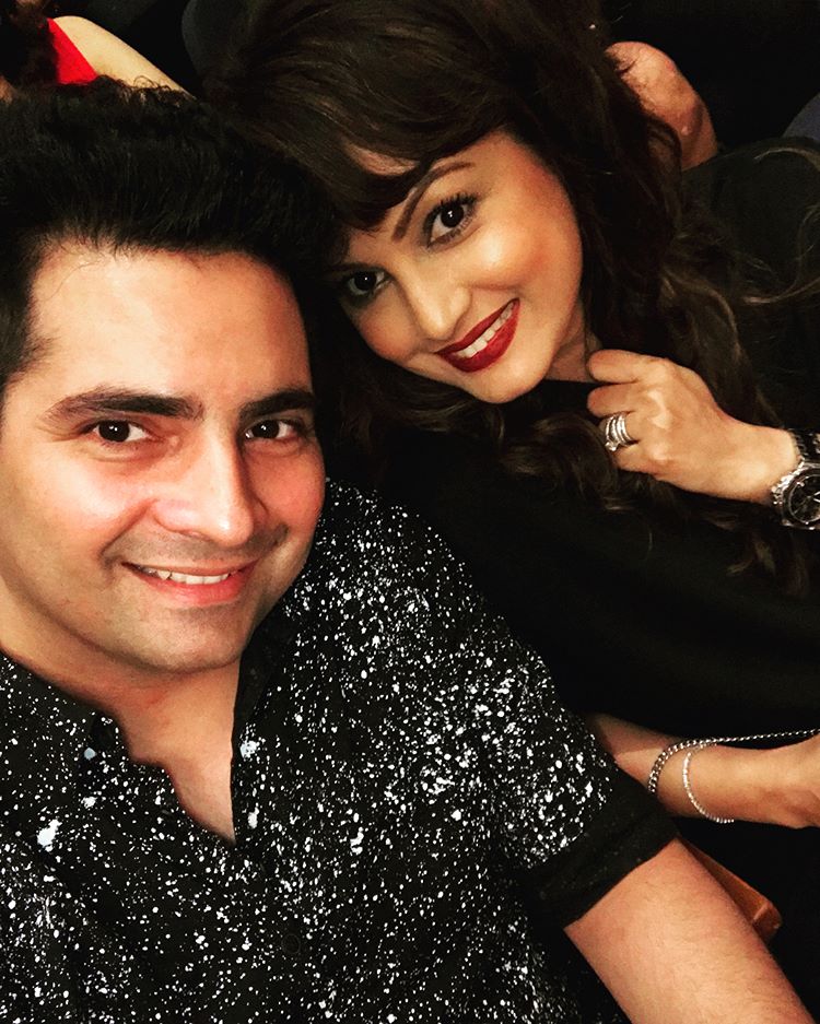 Karan Mehra and Nisha Rawal