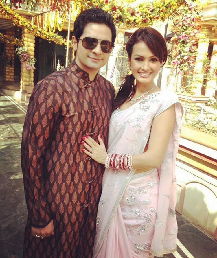 Karan Mehra and Nisha Rawal