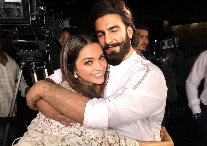Deepika Padukone and Ranveer Singh