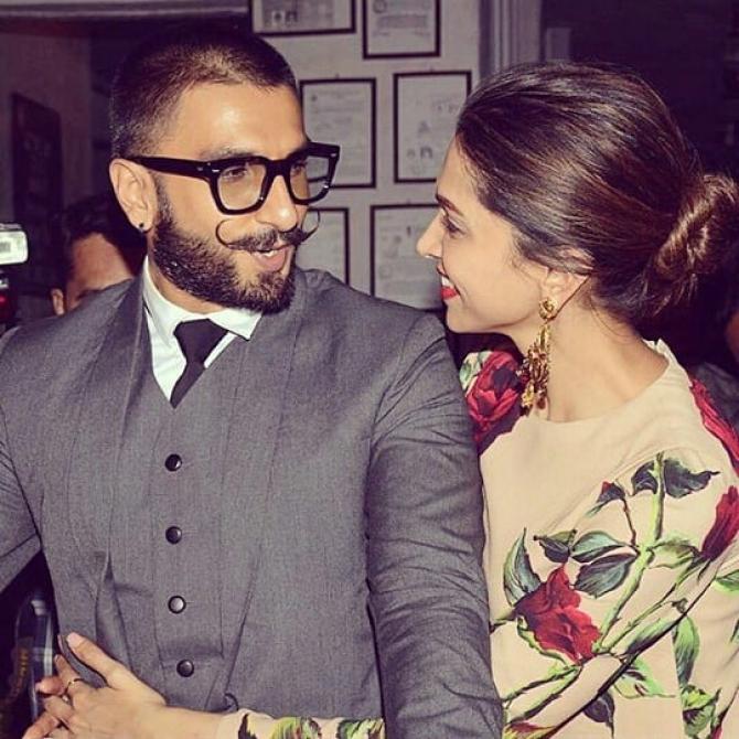Deepika Padukone and Ranveer Singh