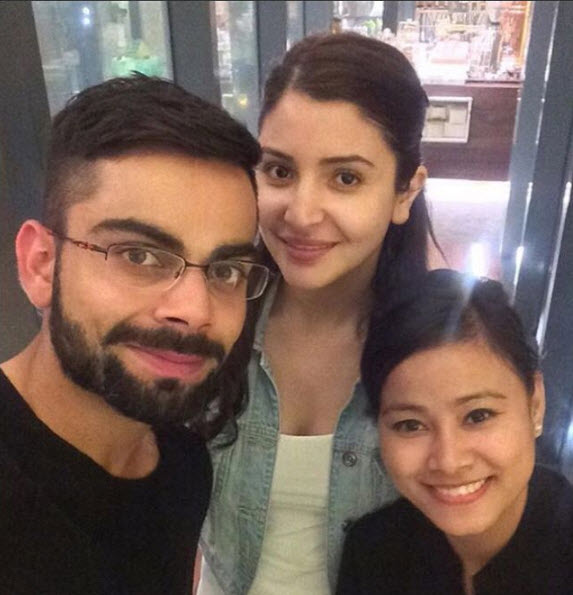 Virat day out with Anushka