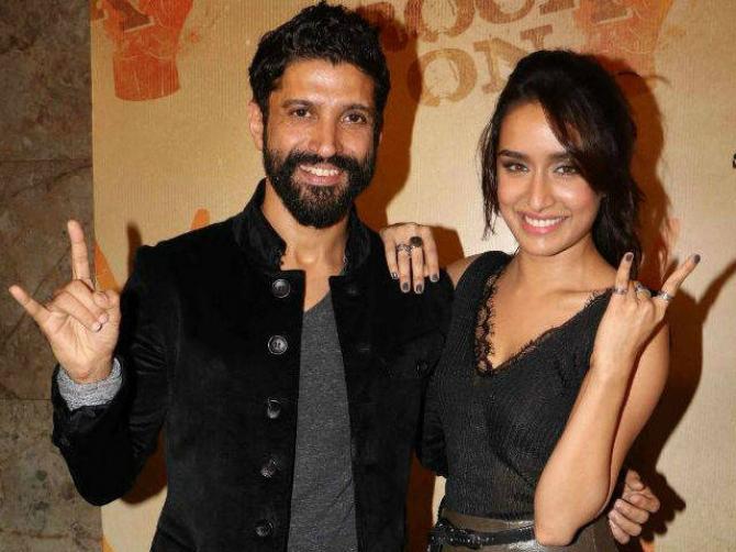 Farhan Akhtar and Shraddha Kapoor