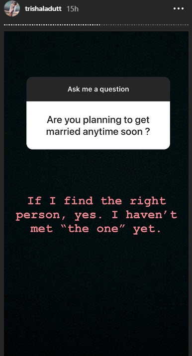 Trishala Dutt Answers How Does It Feel To Live Without Her Parents