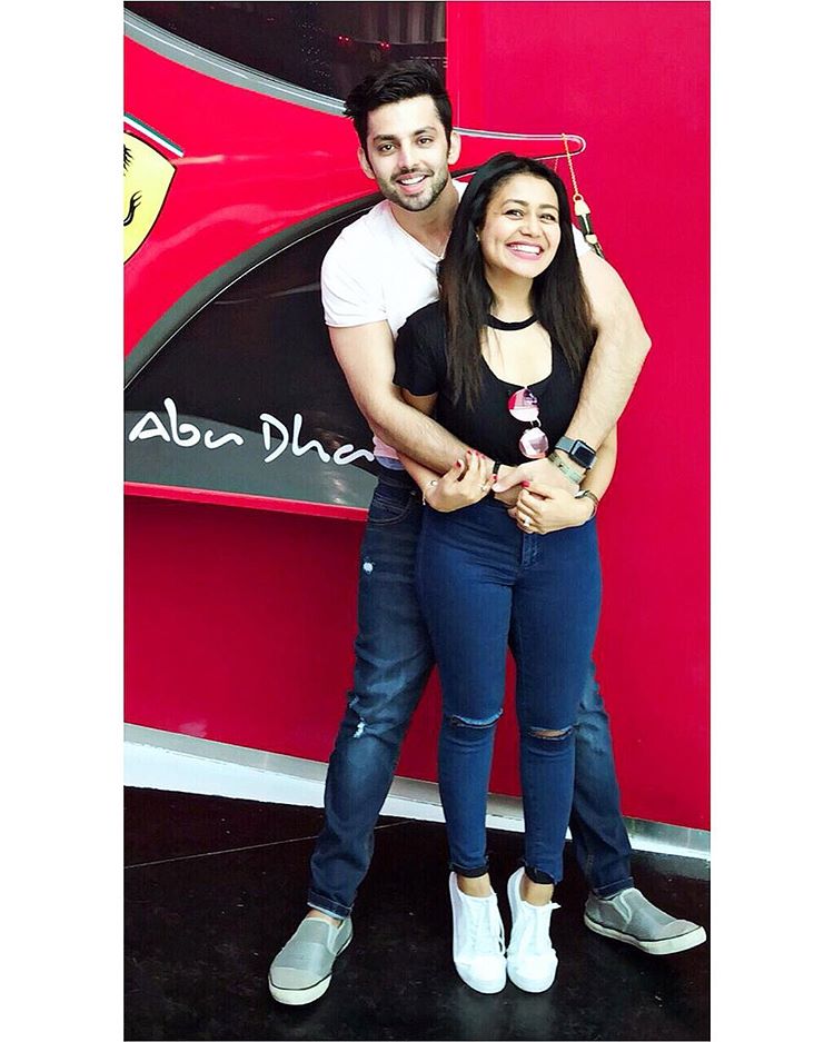 Neha Kakkar and Himansh Kohli
