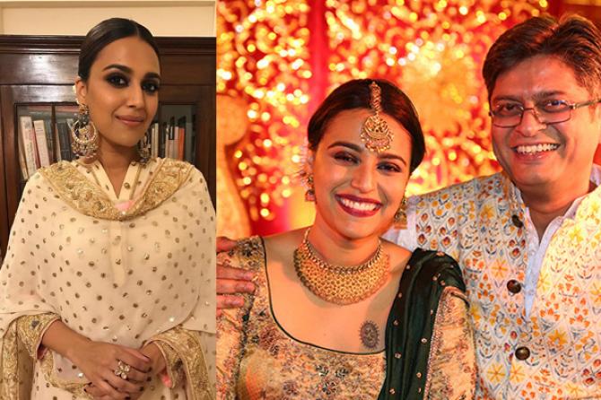 Swara Bhaskar and Himanshu Sharma