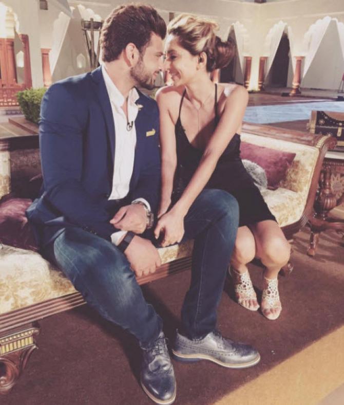 Karan Kundra and Anusha Dandekar