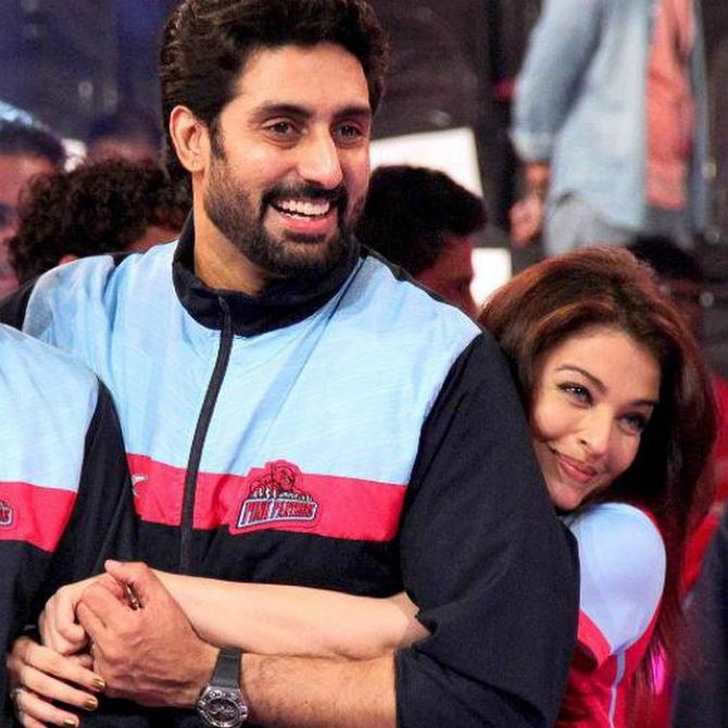 Aish and Abhishek