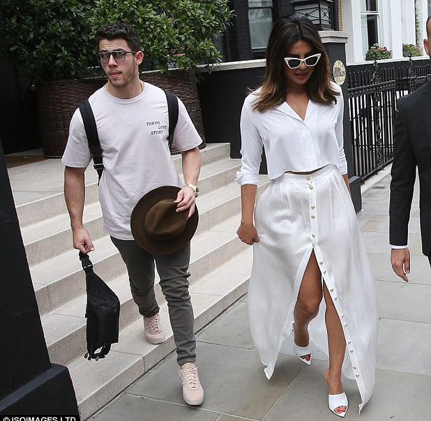 Priyanka Chopra and Nick Jonas