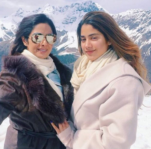 Janhvi and Sridevi