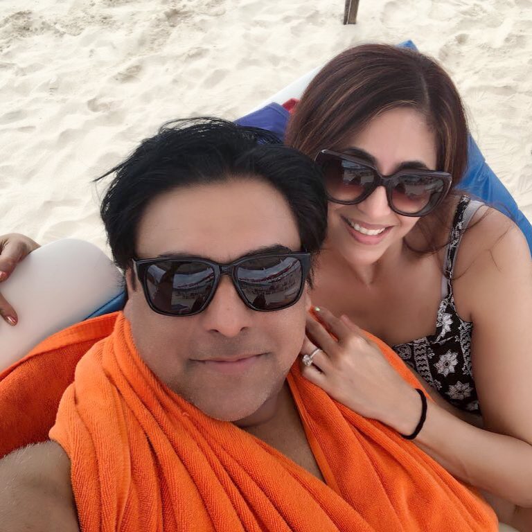 Gautami Kapoor and Ram Kapoor