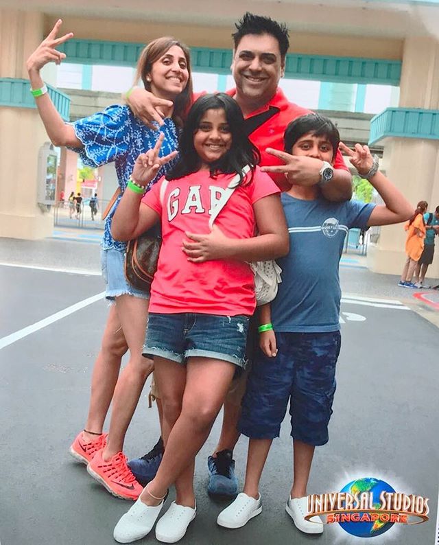 Gautami Kapoor and Ram Kapoor