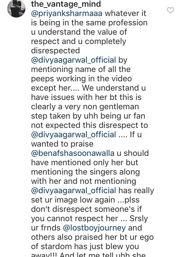 Priyank trolled for not praising divya