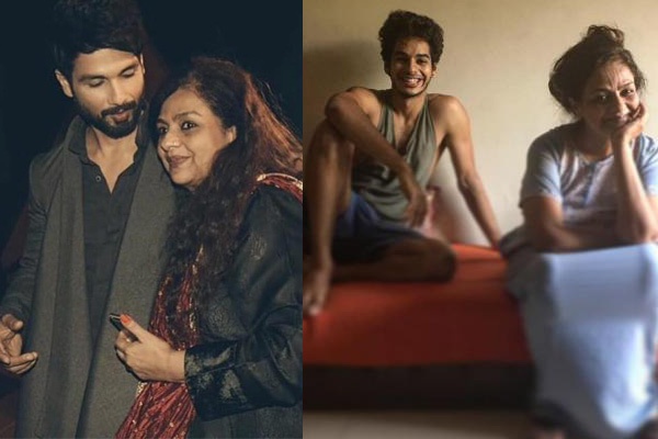 Shahid Kapoor and Family