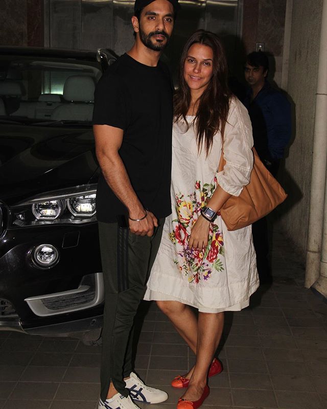 Neha Dhupia and Angad Bedi