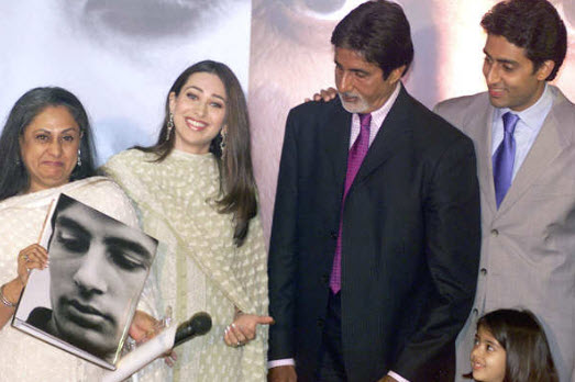 Karisma Kapoor with Bachchans