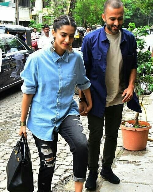 Sonam Kapoor Ahuja and Anand S Ahuja