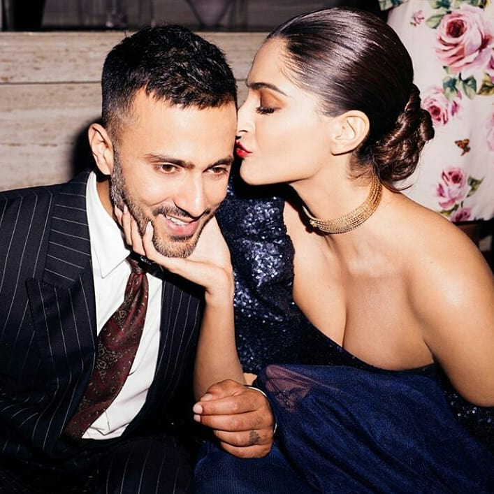 Anand S Ahuja and Sonam Kapoor Ahuja