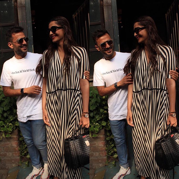 Anand S Ahuja and Sonam Kapoor Ahuja
