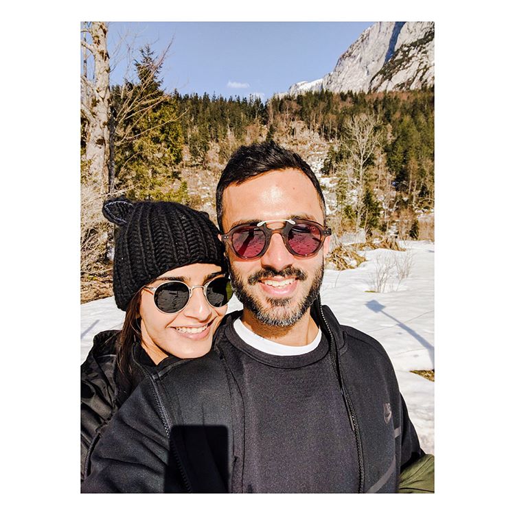 Anand S Ahuja and Sonam Kapoor Ahuja