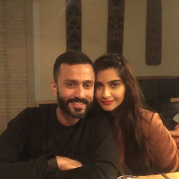 Anand S Ahuja and Sonam Kapoor Ahuja