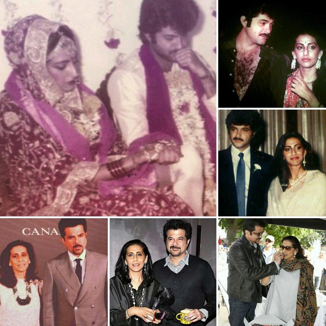 Anil Kapoor and Sunita Kapoor