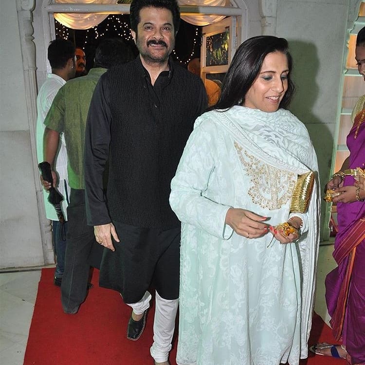 Anil Kapoor and Sunita Kapoor