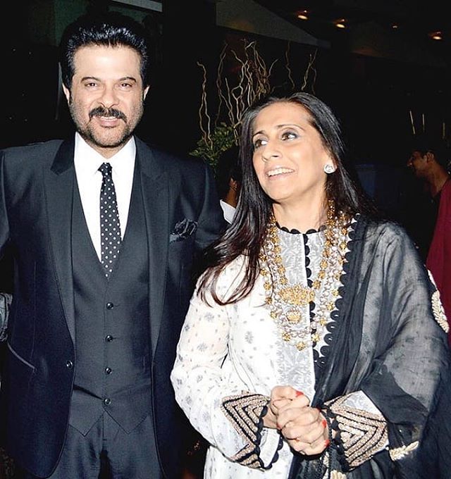 Anil Kapoor and Sunita Kapoor