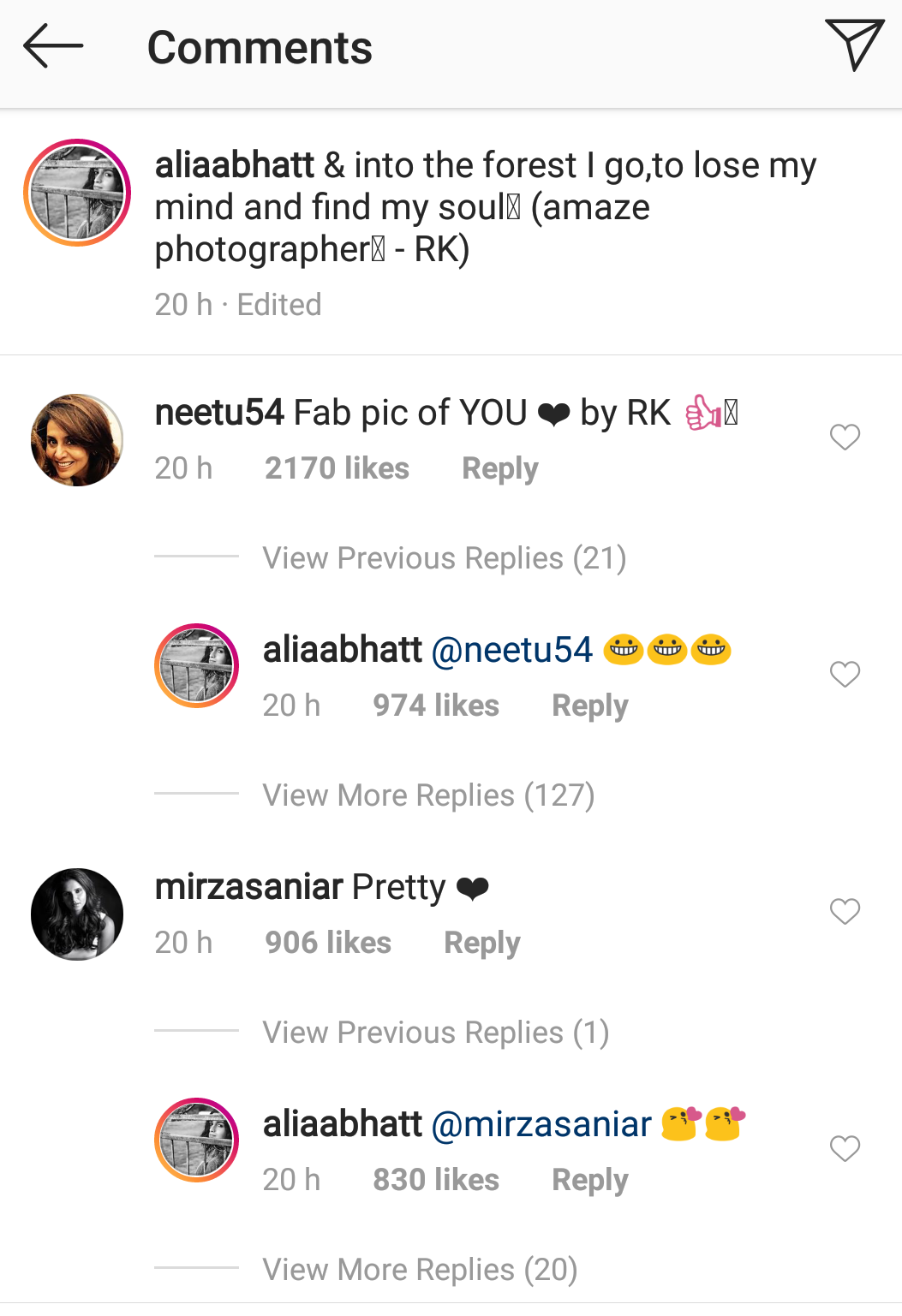 Ranbir Clicks Girlfriend Alia Mommy Neetu Gives Her Approval