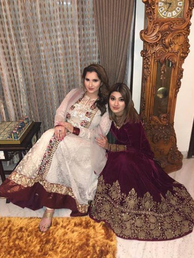 Sania mira sister anam excited to be a maasi