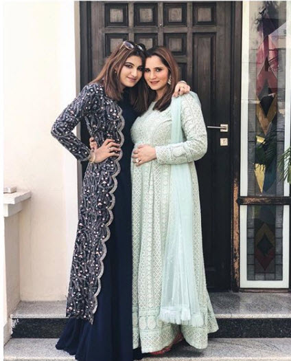 Sania mira sister anam excited to be a maasi