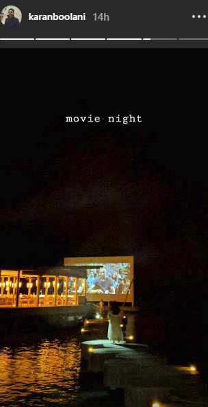 Rhea Kapoor is vacationing with alleged boyfriend karan boolani in Maldives