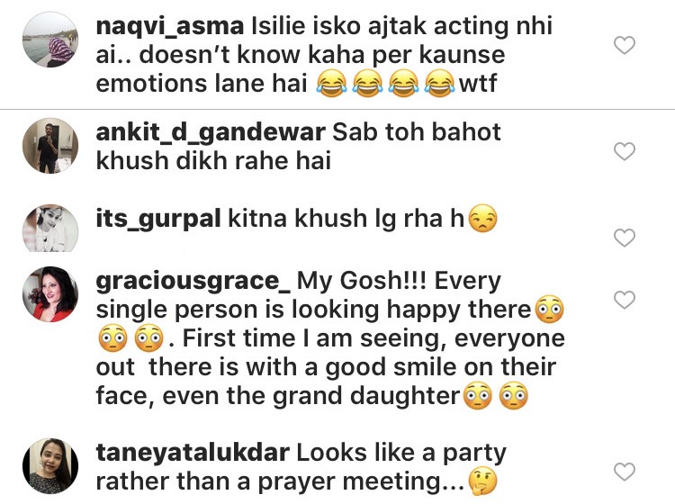 Abhishek Bachchan trolled for laughing at Shweta nanda father in law rajan nanda prayer meet