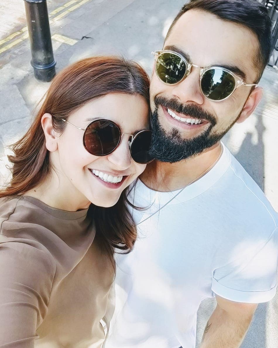 Virat Kohli and Anushka Sharma