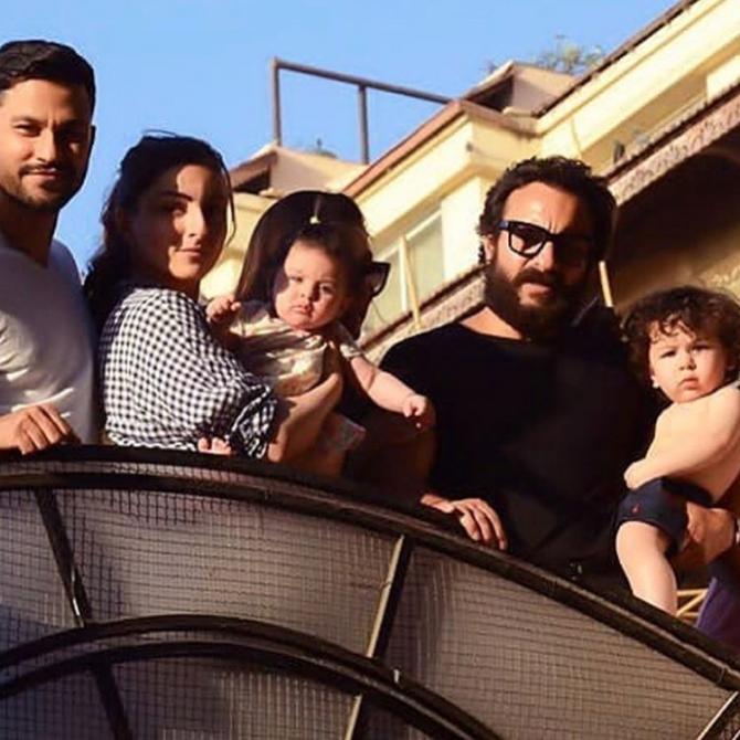 Inaaya naumi kemmu another playdate with cousin taimur ali khan