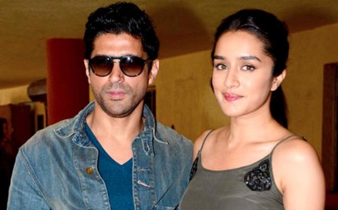 Farhan Akhar and Shraddha Kapoor