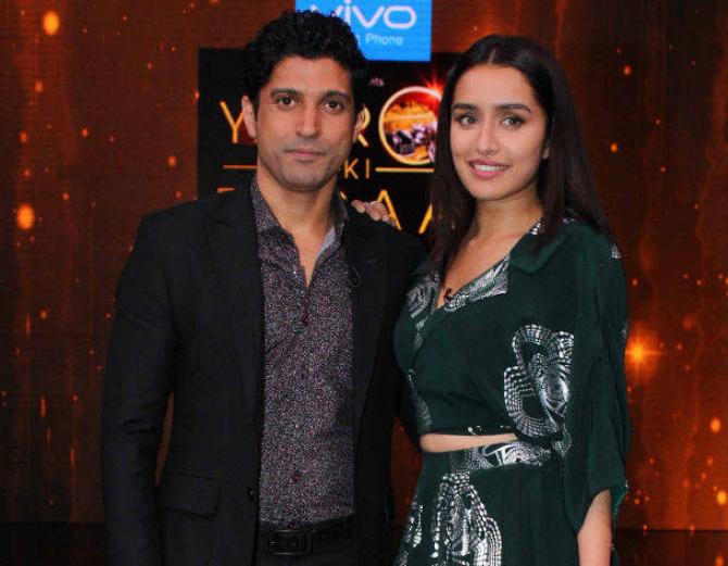 Farhan Akhar and Shraddha Kapoor